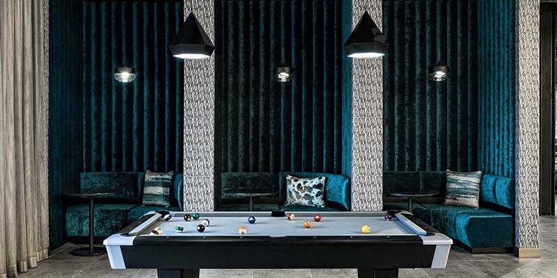 aloft pool table